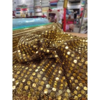 Falso Paillete Color Dorado