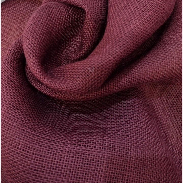 Arpillera de Color Bordo